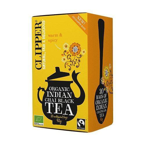 Clipper Økologisk Indisk Chai Te - 20 Breve