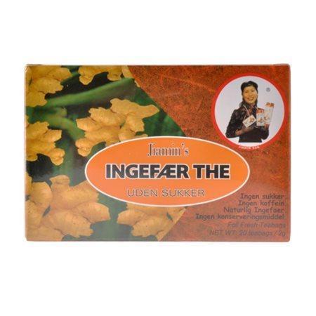 Jiamin Sun Ingefær Te Uden Sukker - 20 Breve