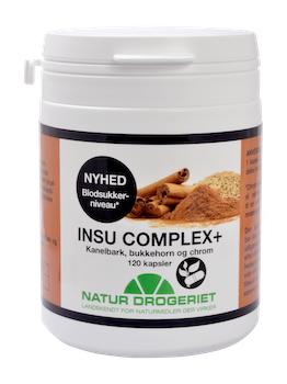 Nd Insu Complex Bull 120 Kapsler - Naturlægemiddel til Blodsukker