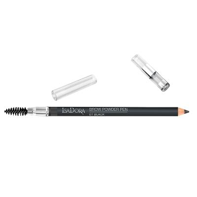 Isadora Brow Powder Pen - Øjenbrynsblyant i Sort