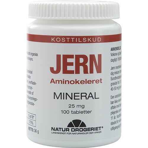 Jern Complex 100tab - Styrk dit velvære med jern!
