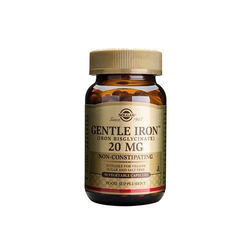 Solgar Jern Skånsom 20 Mg 90 Kaps