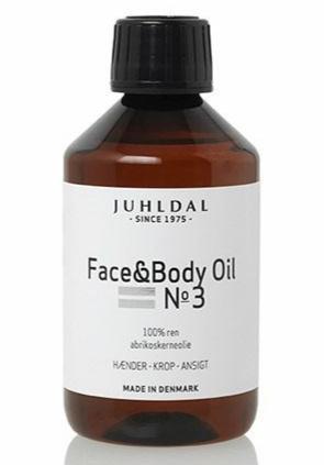 Juhldal Ansigts- og Kropsolie No 3 - 250 ml til hudpleje