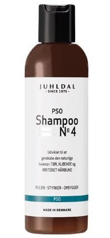 Juhldal Pso Shampoo No 4 - Naturlig Pleje til Hår og Hovedbund