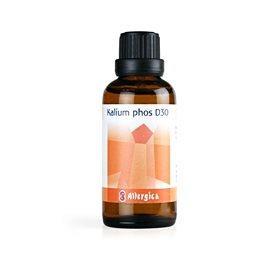 Allergica Kalium Phos D30 Cellesalt 50ml - Sundhedstilbud!