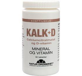 Nd Calcium Extra med D-vitamin - 90 tabletter til sundhed