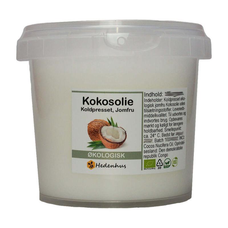 Kokosolie Jomfru økologisk 100 Gram