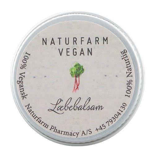 Naturfarm Vegan Læbebalsam Rabarber 10 Ml