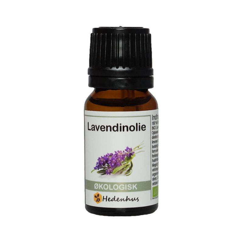 Økologisk Lavendinolie 10 ml - Æterisk olie fra Hedenhus
