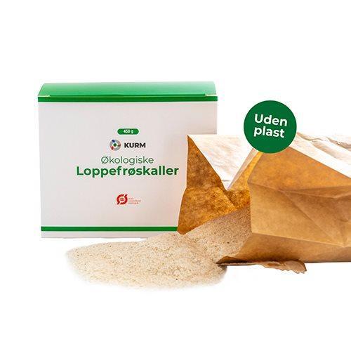 Kurm Økologiske Loppefrøskaller - 450g uden plast
