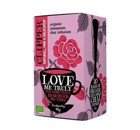Clipper Love Me Truly Økologisk Chai Te - 20 Breve
