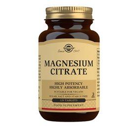 Solgar Magnesium Citrat 200mg - Sundhedstilskud 120 Tab