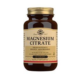 Solgar Magnesium Citrat 200mg - Sundhedstilskud 60 Tab