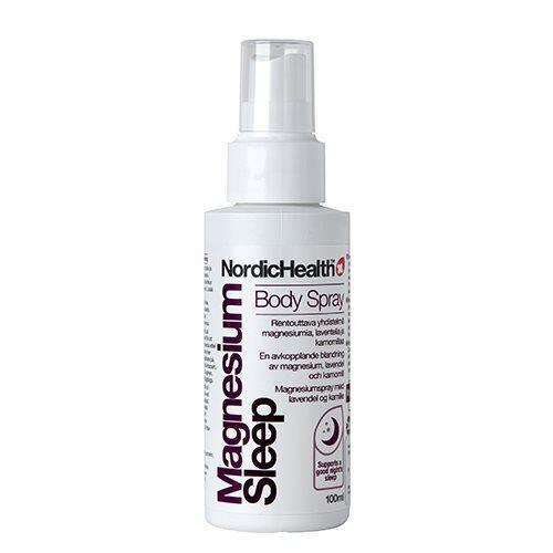 Nordichealth Magnesium Sleep Spray 100ml - Bedre Søvn