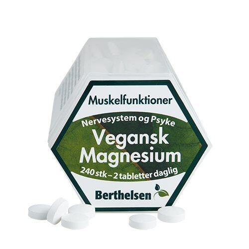 Berthelsen Magnesium Vegansk 240tab