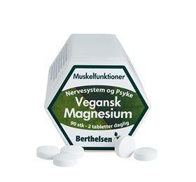 Berthelsen Vegansk Magnesium 90 Tab - Sundhedstilskud