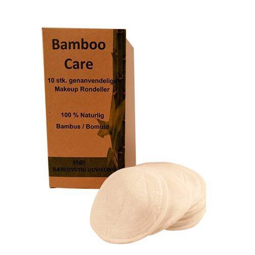 Bamboo Pro Makeup Rondeller Genanvendelige  10stk