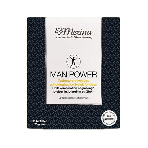 Mezina Man Power 90 Tab - Styrk din energi naturligt!