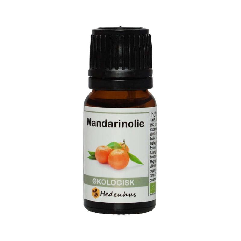 Økologisk Mandarin Olie 10 Ml - Æterisk Olie til Skønhed