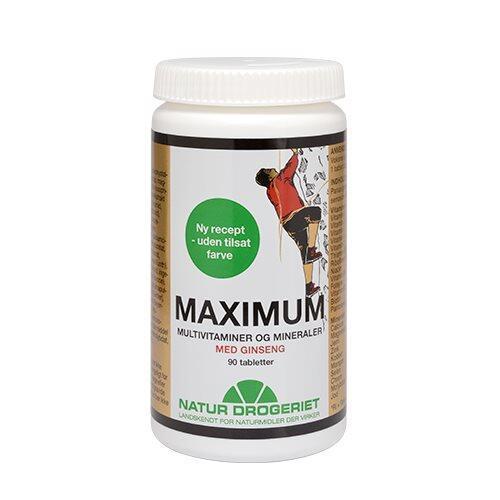 Maximum Extra Multivitamin 90tab - Energiprodukt med Ginseng