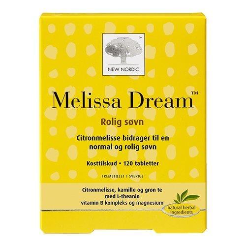 Melissa Dream 120 tabletter - Naturlig afslapning og velvære