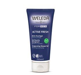 Weleda Aktiv Duschgel til Mænd - 200 ml - Opfriskende Pleje