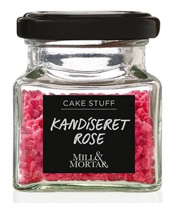 Mill Mortar Kandiseret Rose 40g