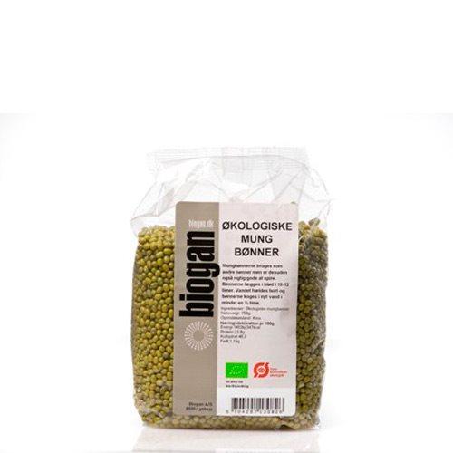Biogan Mung Bønner ø Bull 750g