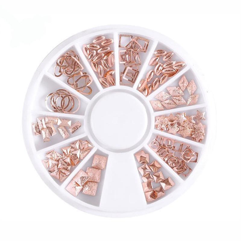 Negle Dekoration Metal Mix 4 - Flot Nail Art til Dig!