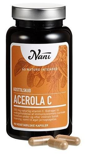 Nani Acerola C Vitamin 90 Kap