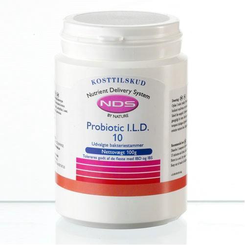 Nds I L D 10 Probiotika 100g - Sundhedstilskud til Mave