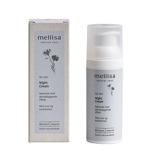 Mellisa Natcreme til Tør Hud 50ml - Plej din hud!