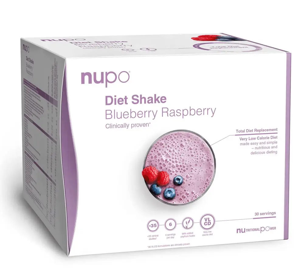 Nupo Diet Value Pack Blueberry Raspberry  30 Port
