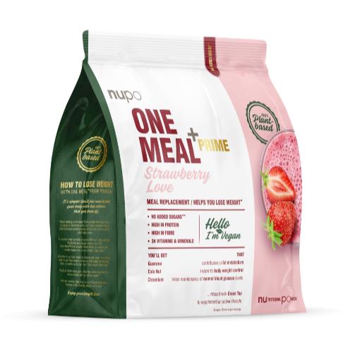 Nupo One Meal Prime - Jordbærlove til Vægttab 6-9 Portioner