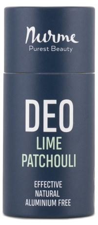 Nurme Deodorant Lime Patchouli - Naturlig Pleje 80g