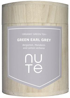 Nute Green Earl Grey Grøn Te ø 100g