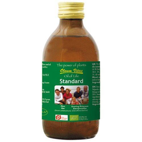 Livets Olie Standard 250 ml - Omega 3-6-9 Kvalitet