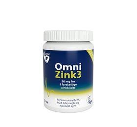 Biosym Omnizink3 - 100 Tabletter til Immunforsvaret