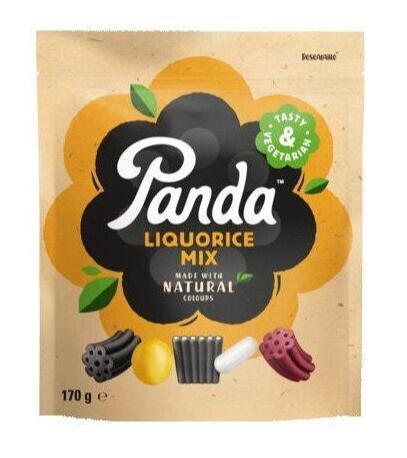 Panda Lakridsmix 200 G - Lækre Snacks med Lakrids