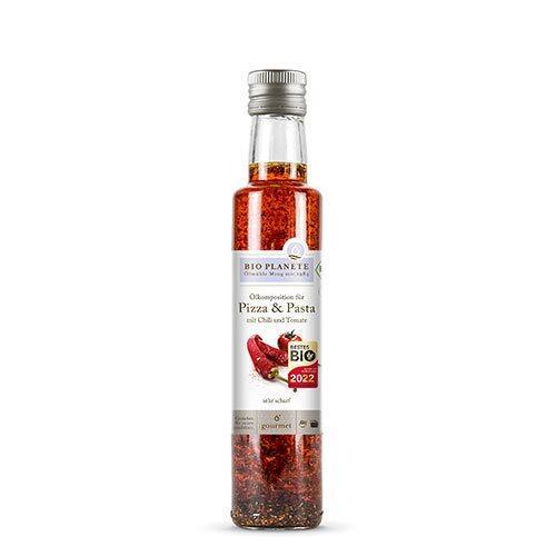 Bio Plan? Te Pizza   Pasta Olie M  Chili   Tomater ø  250ml