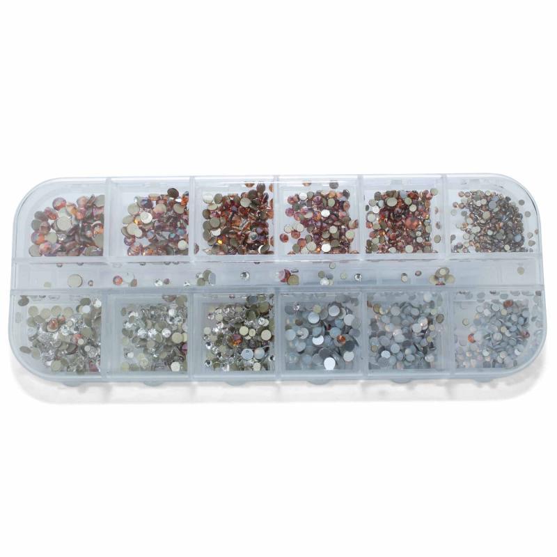 Rhinesten i Forskellige Farver - Perfekt til Nail Art