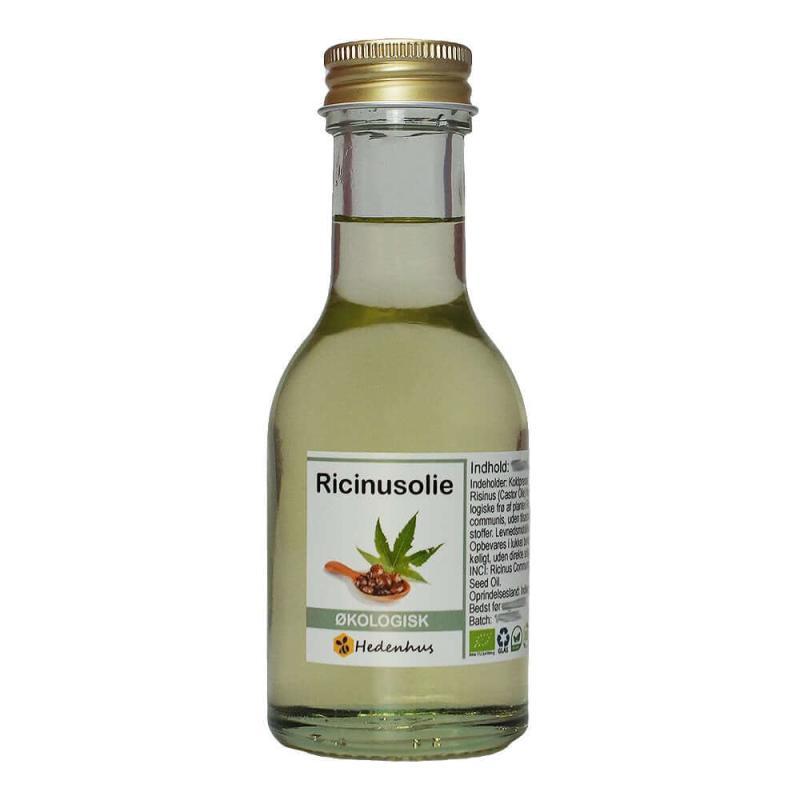 Økologisk Ricinusolie (Castor Olie) 50 ml - Hedenhus.dk