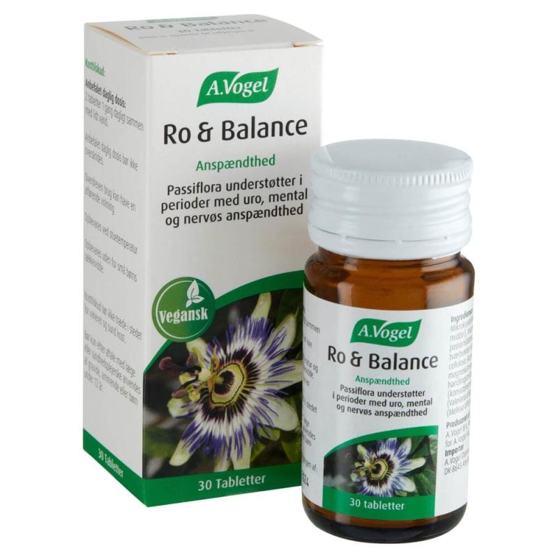 A. Vogel Ro & Balance 30 tab - Afslapning og velvære