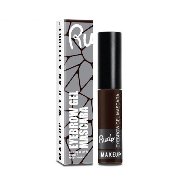 Rude Cosmetics Bryn Gel Mascara - Choco Brown Tilbud!