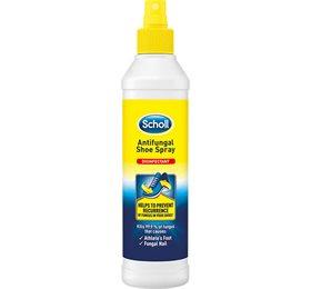 Scholl Svampedræbende Skospray 250 Ml - Effektiv Hygiejne