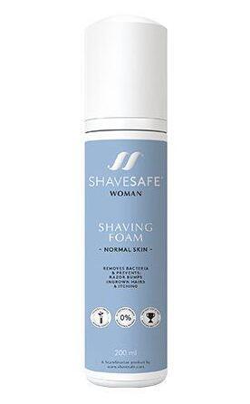 Shavesafe Barberskum til Normal Hud 200ml - Forebygger Irritation