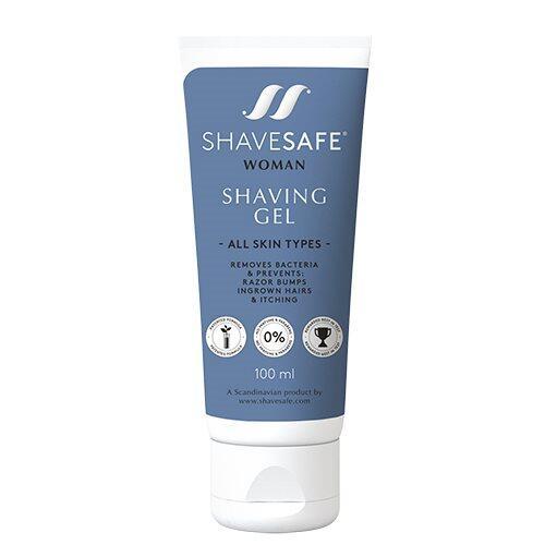 Shavesafe Gel 100ml - Barbergel til glat hud uden irritation