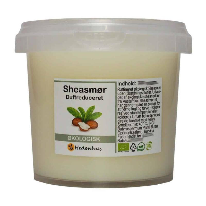 Økologisk Raffineret Sheasmør 100 Gram - Naturlig Skønhed