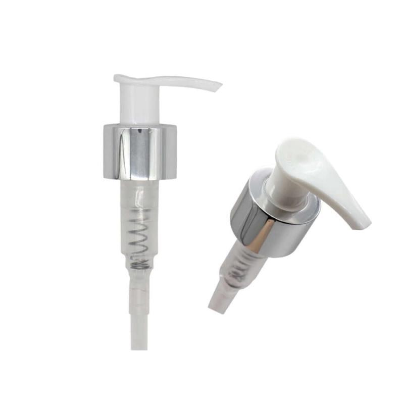 Sølv Hvid Pumpe Låg med Lås - 220mm 24 410