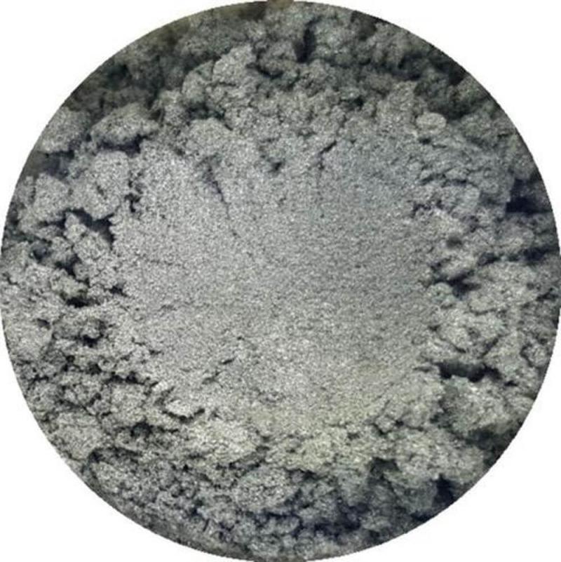 Sølv Gnister - Naturlige Mineralpigmenter 5 Gram